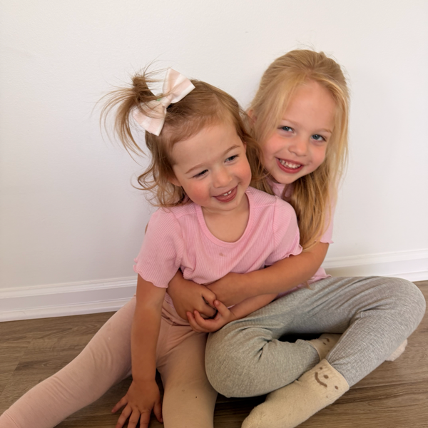 The Rosewater Matching Set (Blush & White Stripe)