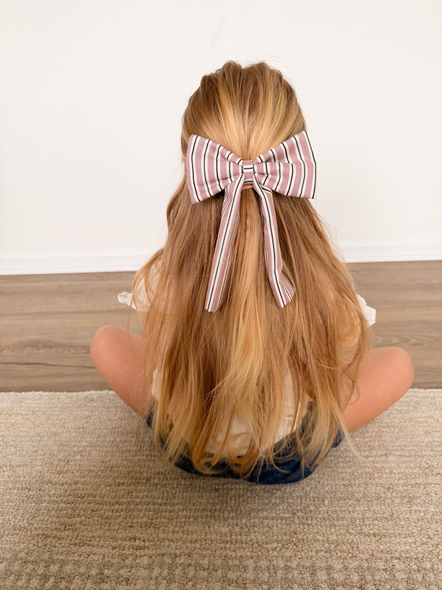 The Americana Stripe - Statement Bow (Limited Drop)