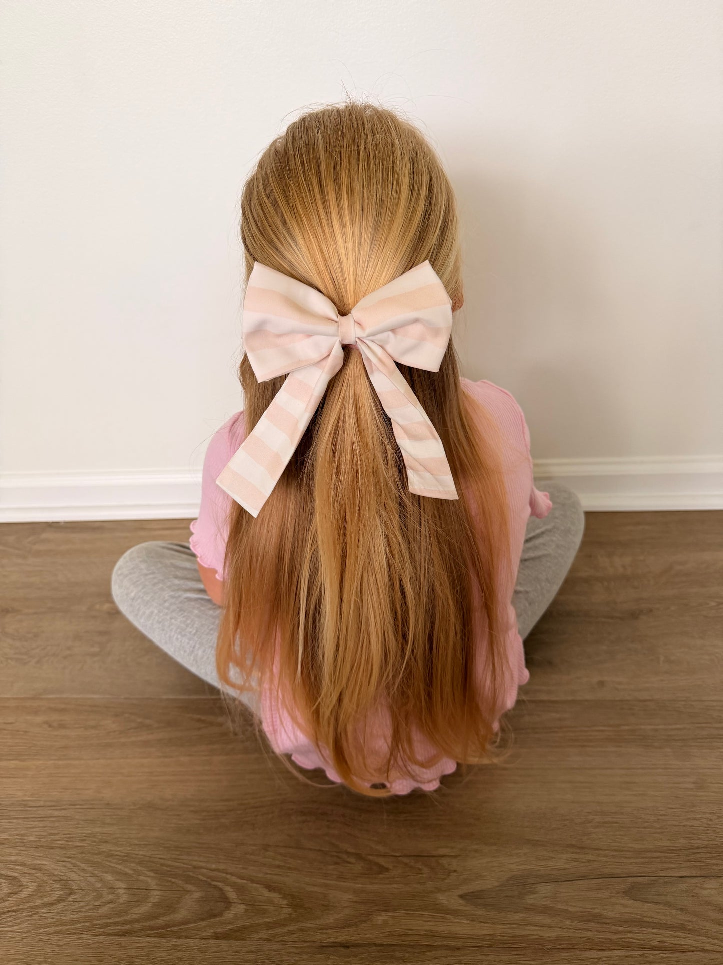 The Rosewater Matching Set (Blush & White Stripe)