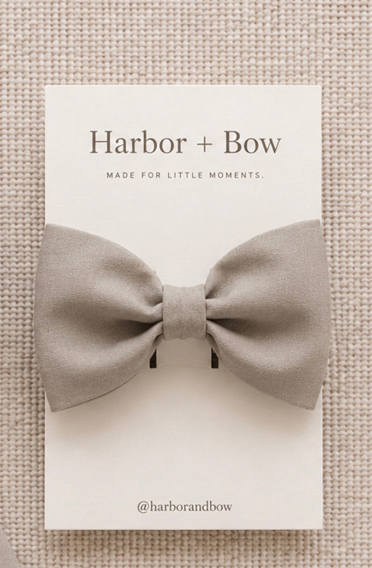 The Dune - Mini Bow (Taupe)