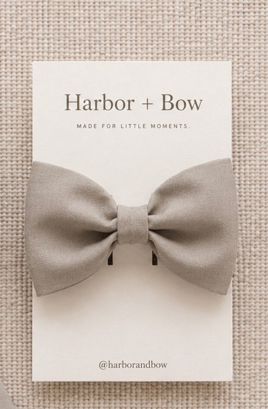 The Dune - Mini Bow (Taupe)