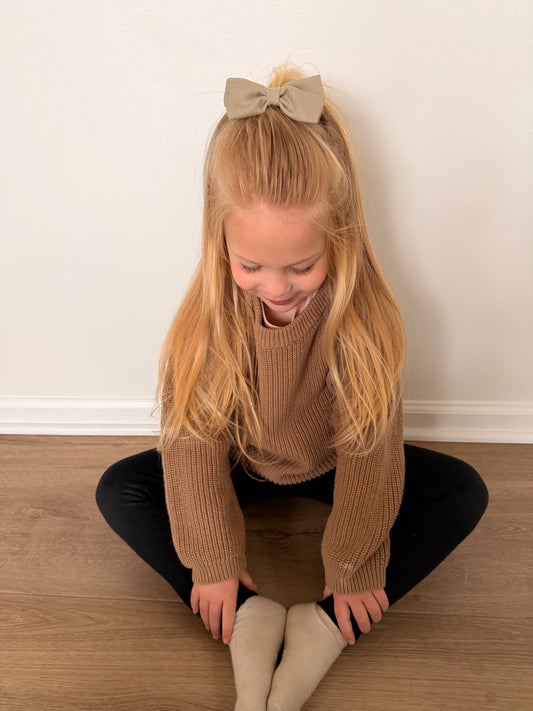The Dune - Mini Bow (Taupe)