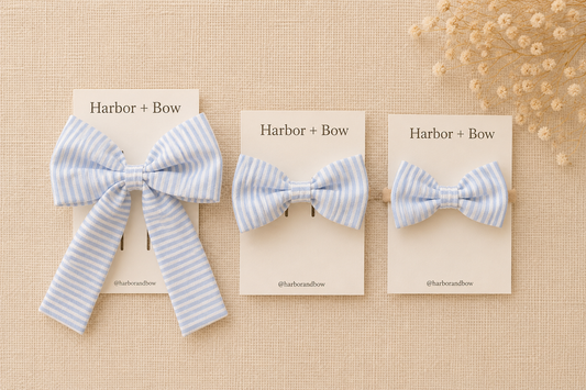 The Tide Matching Set (Blue Stripe)